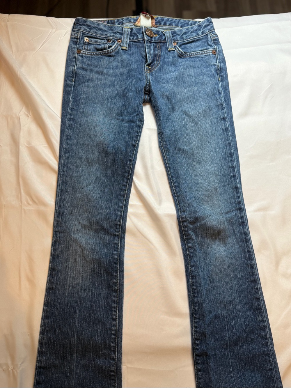 Lucky Brand Women's Medium Blue Flare Jeans